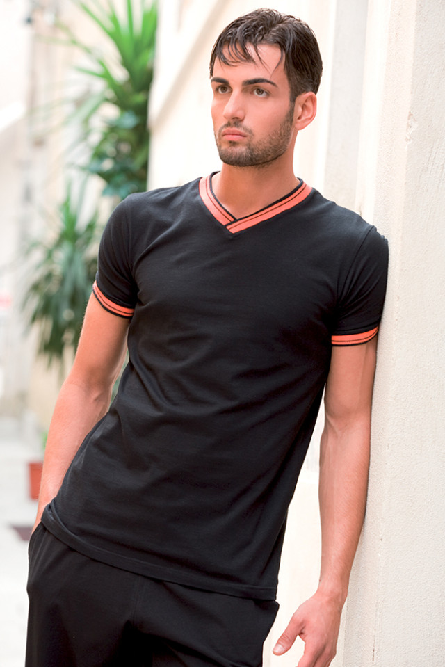 T-Shirt Scollo a V