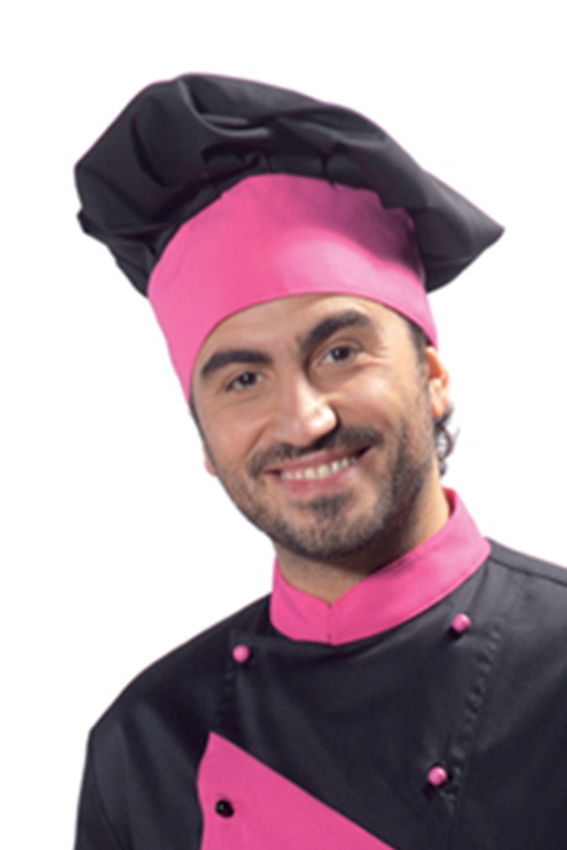 Cappello Cuoco Bicolore Unisex